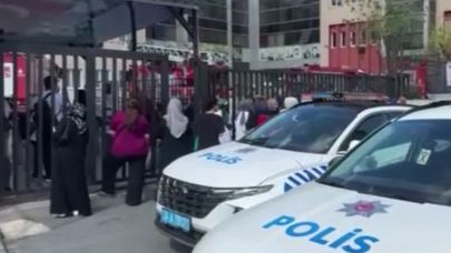 Ortaokul Kantininde Korkutan Yangın!