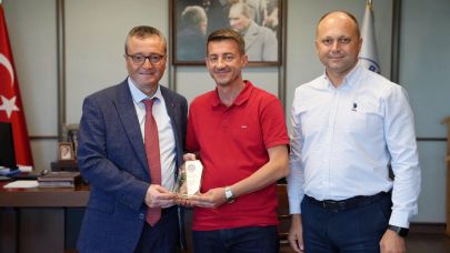Başkan Alper Şen’den Polat Ubay’a teşekkür
