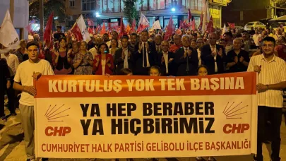 CHP’nin 102. Kuruluş Yıldönümü Gelibolu’da Kutlandı