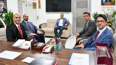 ÇOMÜ Rektörü Erenoğlu’ndan kurum ziyaretleri