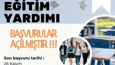 Gökçeada'da öğrencilere eğitim yardımı