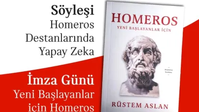 Prof. Dr. Rüstem Aslan “Yeni Başlayanlar için Homeros” kitabını MAHAL’de tanıtacak