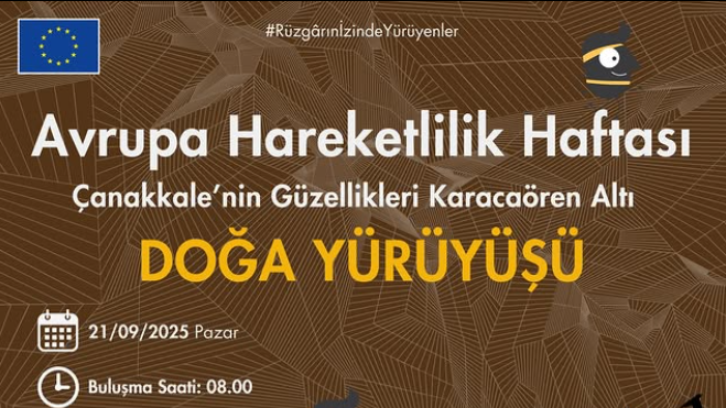 Avrupa Hareketlilik Haftası’nda Karacaören Altı’nda Doğa Yürüyüşü