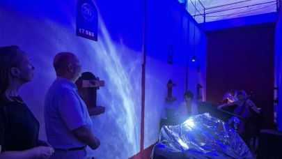 Bozcaada’da “Mercanların Sesi Sergisi” açıldı