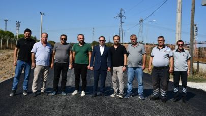 Biga’da Ağaköy–Kayapınar Yolu Asfaltla Yenileniyor