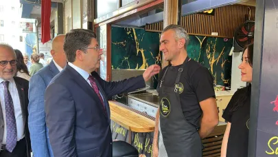 Adalet Bakanı Tunç, Çanakkale’de esnafın taleplerini dinledi