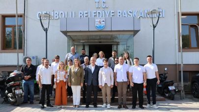 Milletvekili Muhammet Müfit Aydın, Gelibolu Belediyesini ziyaret etti