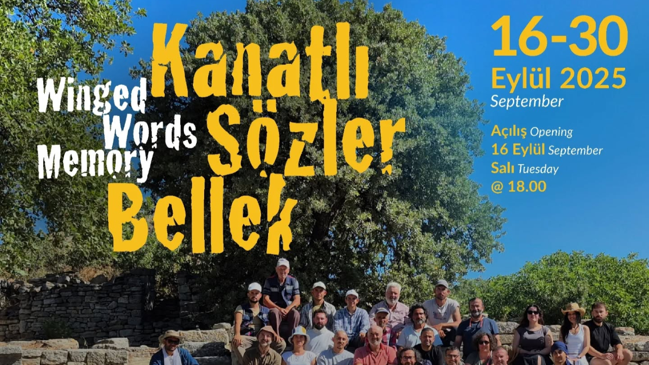 Troya Kazı Sanat Ekibi’nden “Kanatlı Sözler / Bellek” Sergisi