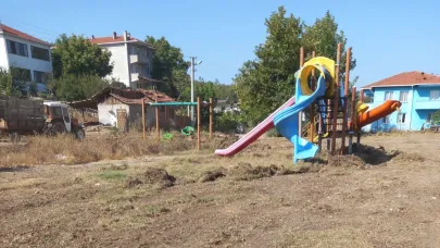 Kalkım Belediyesi Parklarda Modern Düzenleme Çalışmaları