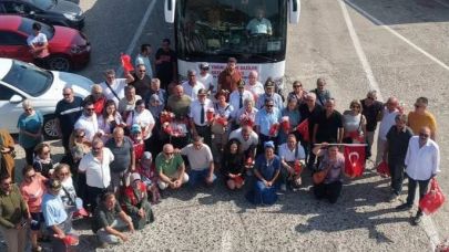 Gökçeada’da Şehit ve Gaziler Derneği MHP İlçe Ziyaretinde