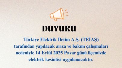 Gökçeada’da 14 Eylül’de Planlı Elektrik Kesintisi