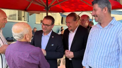 İYİ Parti Heyeti Köy Hayrına Katıldı