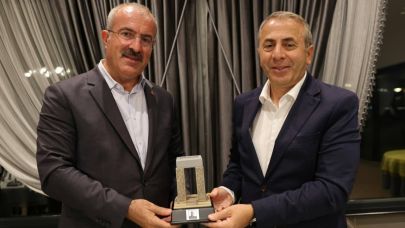 Çanakkale’de İl Emniyet Müdürü Kenan Kurt’a Veda Yemeği