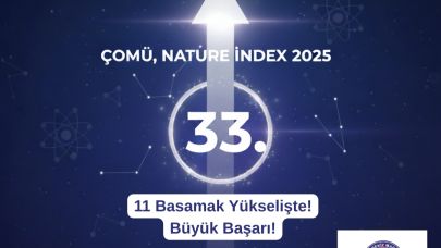 ÇOMÜ, Nature Index 2025’te 33. Sıraya Yükseldi