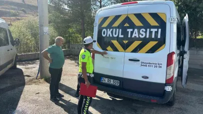 Çanakkale’de Okul Servis Araçlarına Sıkı Denetim