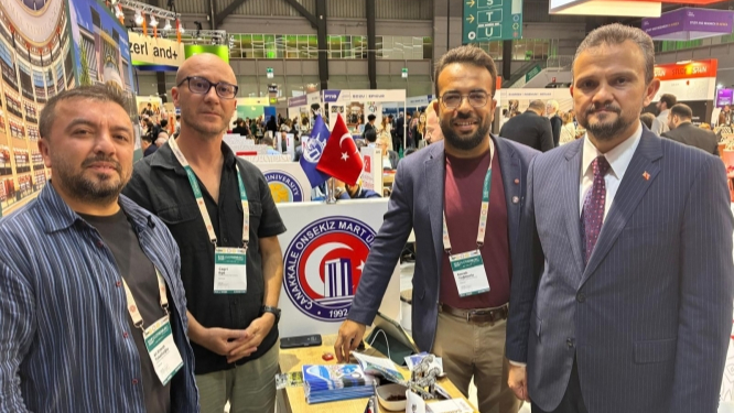 ÇOMÜ, EAIE 2025’te Küresel Üniversitelerle Buluştu