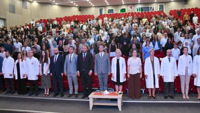 ÇOMÜ Tıp Fakültesi’nde beyaz önlük heyecanı