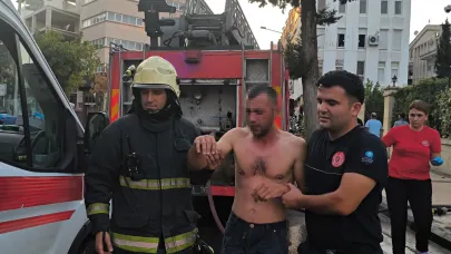 Antalya’da genç benzinle kendini yakmak istedi