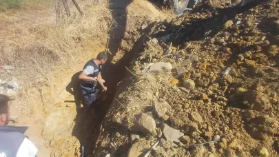 Bozcaada’da altyapı çalışmalarıyla tıkanıklık sorunu giderildi