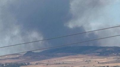 Gelibolu’da orman yangınına müdahale