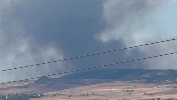 Gelibolu’da orman yangınına müdahale