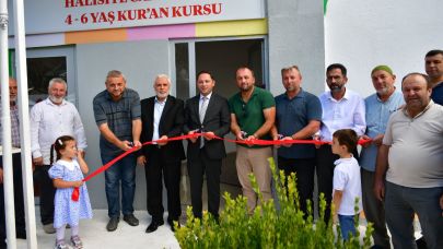 Biga’da Halisiye Camii 4-6 Yaş Kur’an Kursu Açıldı