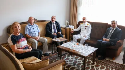 Çanakkale Valisi Gaziler Günü’nde Gazileri Ziyaret Etti
