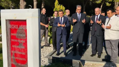 Sağlık Bakanı Memişoğlu Çanakkale Tarihi Alanda