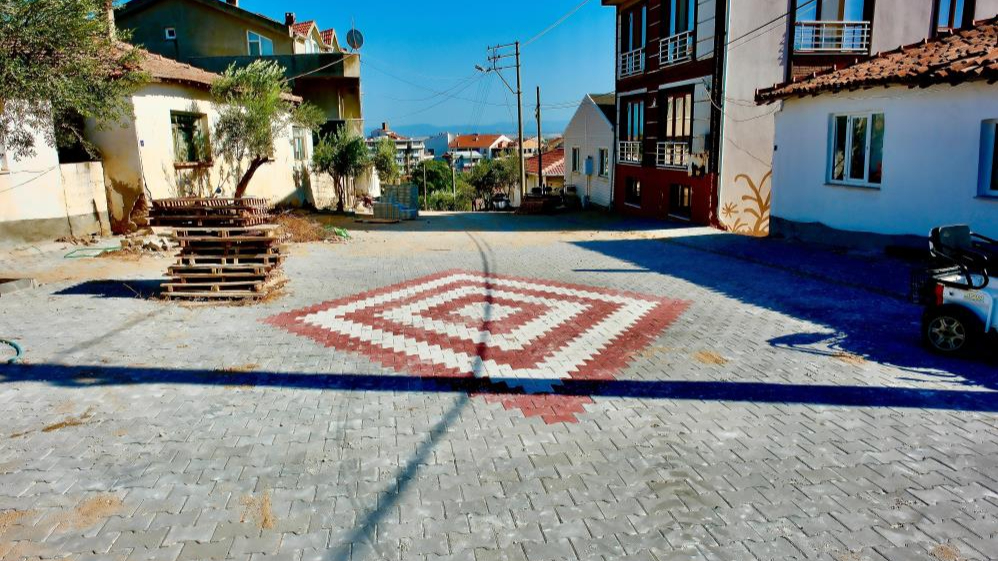 Karabiga'da 18 futbol sahası büyüklüğünde alanda üst yapı çalışmaları tamamlandı