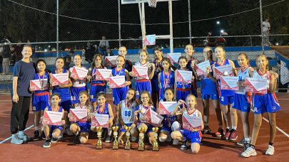 İÇDAŞ Minik Kız Basketbolcular Biga Turnuvasında Şov Yaptı