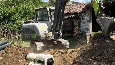 Yenice Sofular Köyü’nün kanalizasyon şebeke hattı tamamlandı