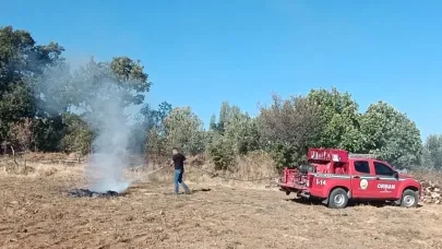 Bayramiç Orman İşletme Müdürlüğü’nden yangın riskine karşı uyarı