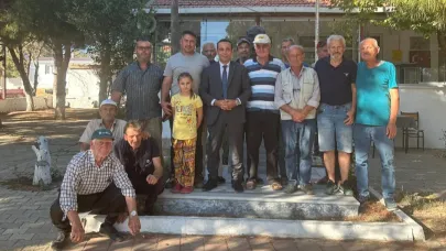 Kaymakam Cihat Koç, Gelibolu’da köy ziyaretleri yaptı