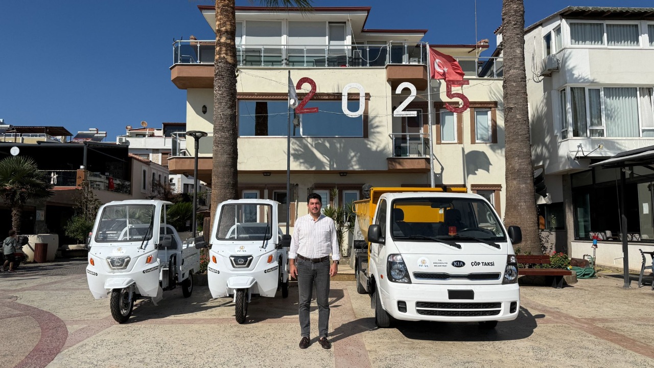 Küçükkuyu Belediyesi araç filosunu güçlendirdi