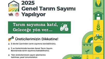 2025 Genel Tarım Sayımı Çanakkale’de başladı