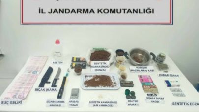 Çanakkale’de Uyuşturucu İmalathanesine Jandarma Baskını