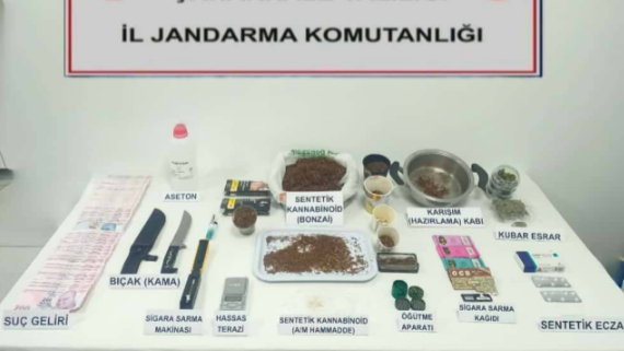 Çanakkale’de Uyuşturucu İmalathanesine Jandarma Baskını
