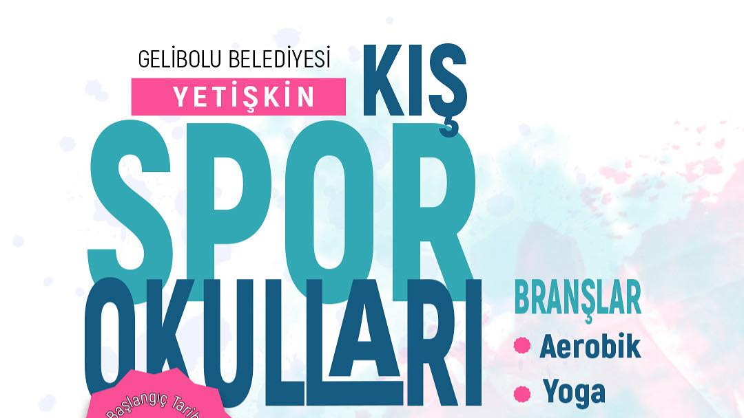 Gelibolu Belediyesi Yetişkin Kış Spor Okulları başlıyor