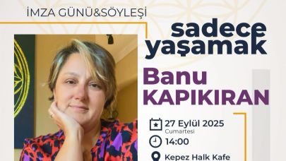 Banu Kapıkıran okurlarıyla buluşacak