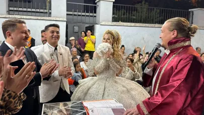 Başkan Öztürk, genç çiftin nikahını kıydı