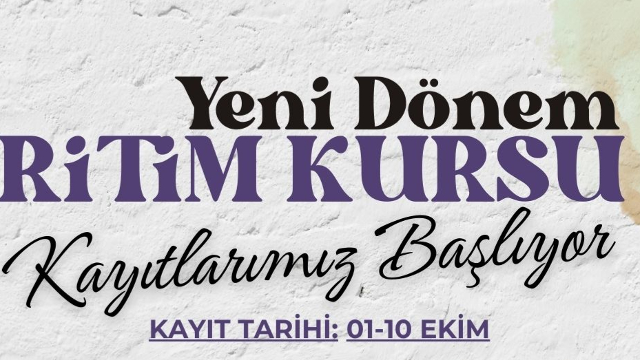 Kepez Kent Konseyi’nden Yeni Dönem Ritim Kursu