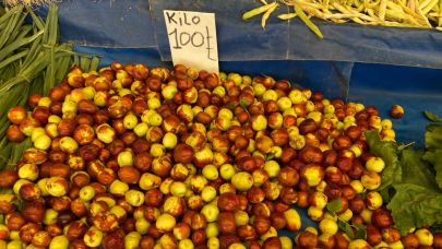 Sonbaharın şifalı meyvesi hünnap tezgâhlarda