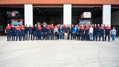 Başkan Erkek’ten İtfaiye Müdürlüğüne ziyaret
