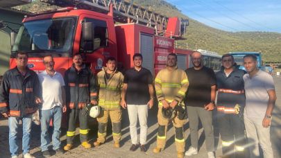 Küçükkuyu'da İtfaiye Haftası kutlandı