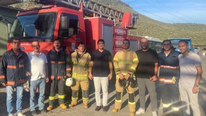 Küçükkuyu'da İtfaiye Haftası kutlandı