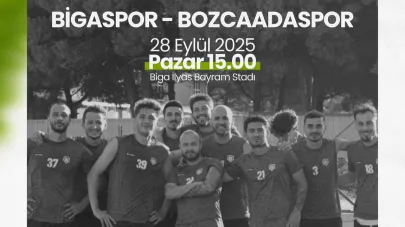 Bigaspor, Bozcaadaspor ile hazırlık maçına çıkıyor