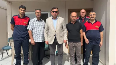 Başkan Atalay’dan İtfaiye Haftası’nda Anlamlı Ziyaret