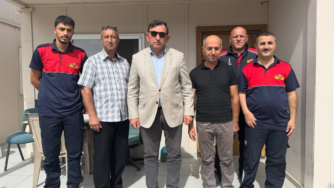 Başkan Atalay’dan İtfaiye Haftası’nda Anlamlı Ziyaret