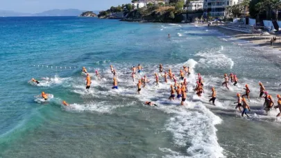 Kulaçlar otizmli çocuklar için atıldı