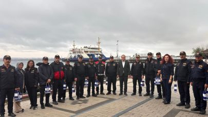 Başkan Öztürk, İtfaiyeciler Haftası’nda kahvaltıda itfaiye ekibiyle buluştu